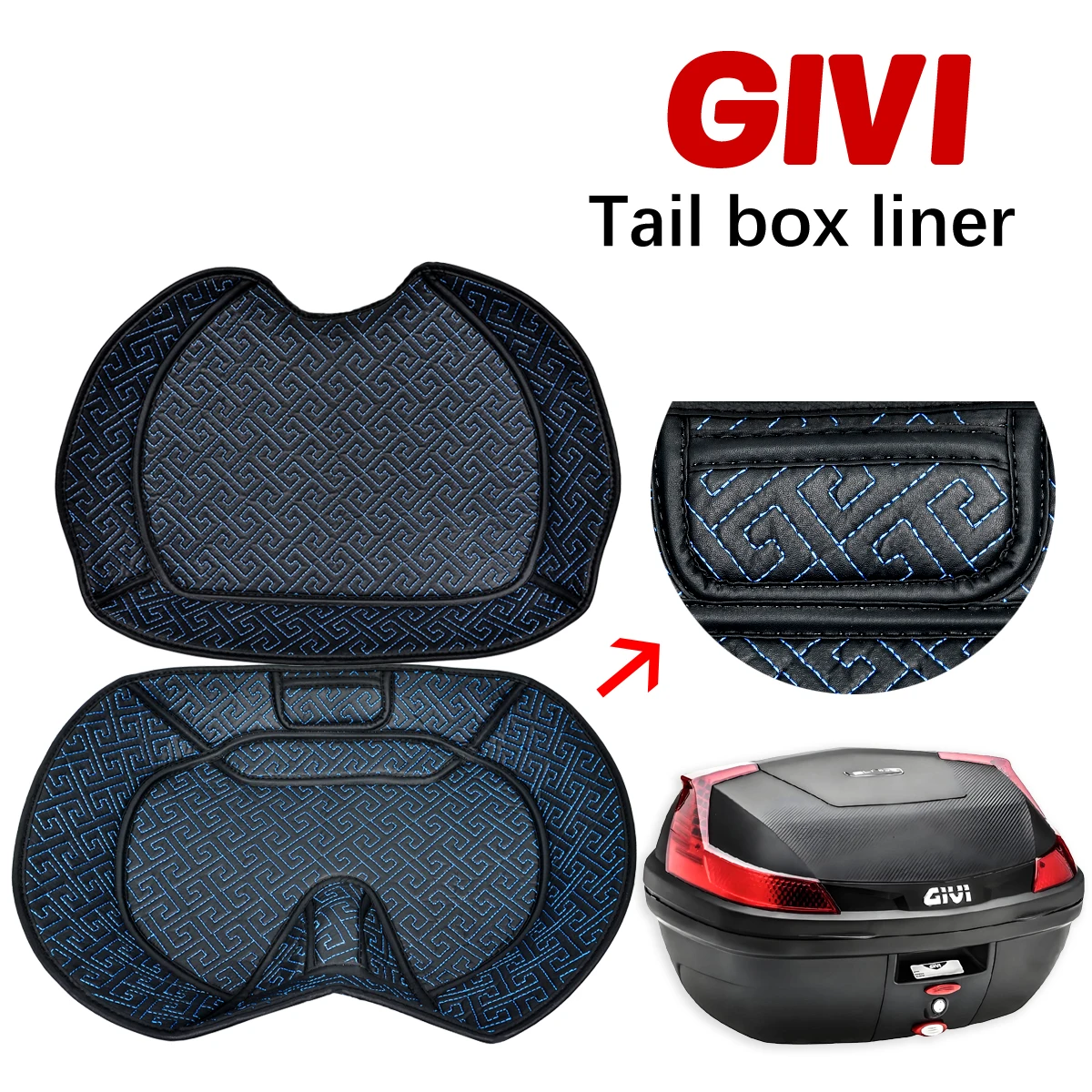 Tailcase Lining top case liner for GIVI B27 B32 B37 B47 E43 E45 E30TN E300 V47 V56 tailbox Compartment cover accessories
Tailcase Lining top case liner for GIVI B27 B32 B37 B47 E43 E45 E30TN E300 V47 V56 tailbox Compartment cover accessories