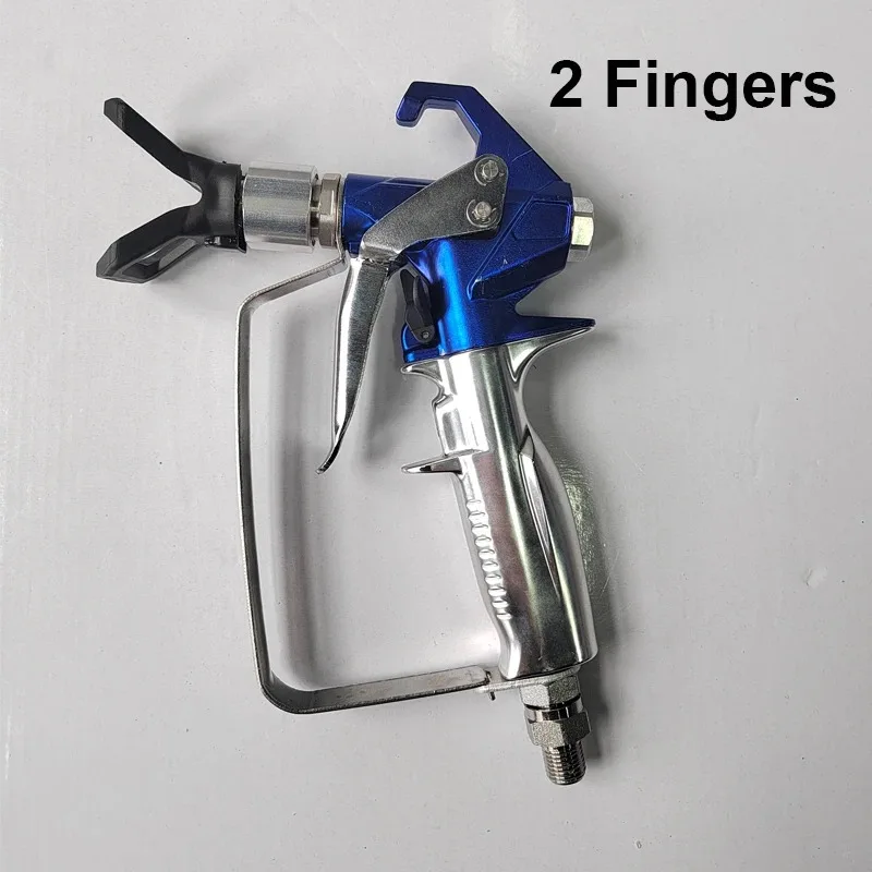 2 Fingers and 4 Fingers Elelctric Airless Paint Spray Accessories Gun with 517 Tip Nozzle Guard for Wagner Pump Sprayer Machine
2 Fingers and 4 Fingers Elelctric Airless Paint Spray Accessories Gun with 517 Tip Nozzle Guard for Wagner Pump Sprayer Machine