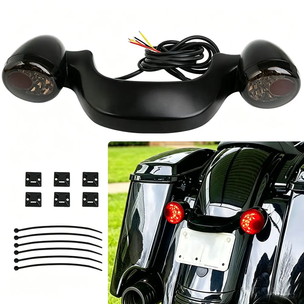 New Motorcycle Rear LED Brake Turn Signal Light Bar Lamp Accessories For Harley Street Glide Road Glide FLHRXS FLHT
New Motorcycle Rear LED Brake Turn Signal Light Bar Lamp Accessories For Harley Street Glide Road Glide FLHRXS FLHT