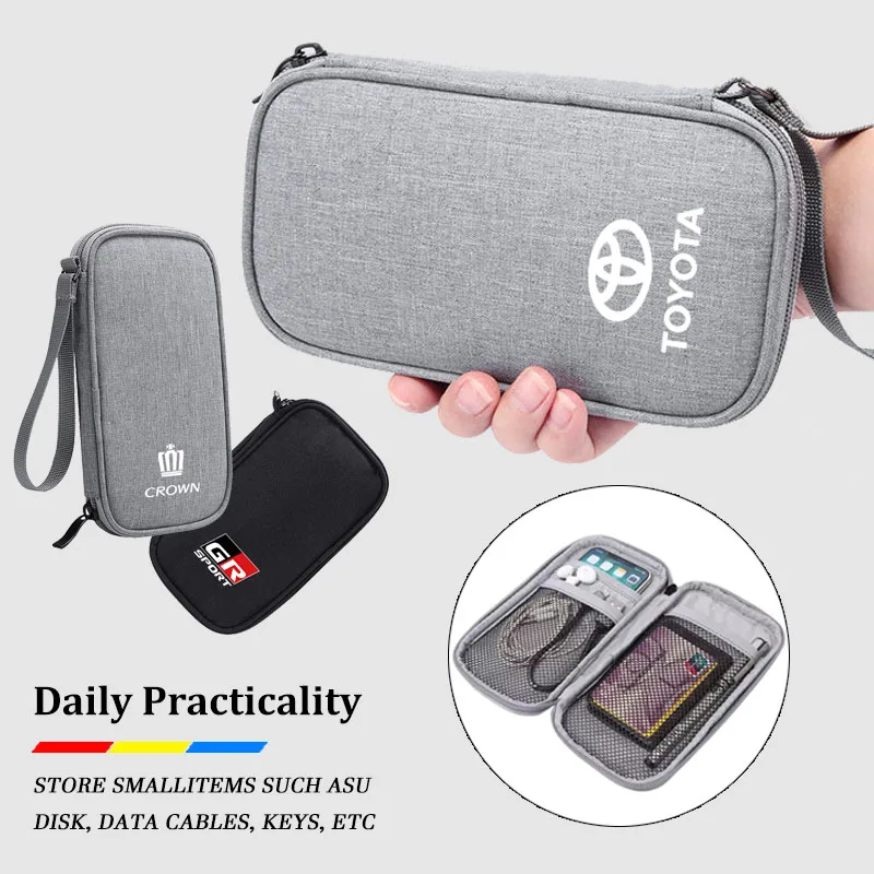 Автомобильная сумка для хранения, портативная сумка для ключей, чехол для карт, автоаксессуары для Toyota Corolla Yaris Voxy Prius Rav4 Hilux Camry Aygo Rush
Автомобильная сумка для хранения, портативная сумка для ключей, чехол для карт, автоаксессуары для Toyota Corolla Yaris Voxy Prius Rav4 Hilux Camry Aygo Rush