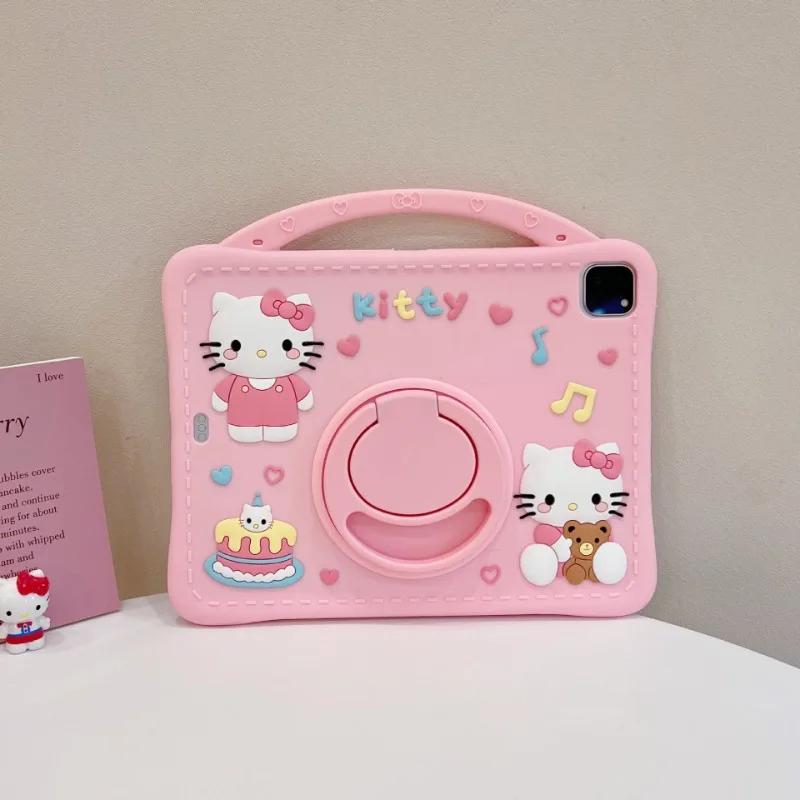 For IPad 2025 11th Gen A16 Air6 Pro 20 21 11in Case Cartoon Hello Kitty Case for 10th 10.9in 9th 10.2in Silicone Tablet Cover
For IPad 2025 11th Gen A16 Air6 Pro 20 21 11in Case Cartoon Hello Kitty Case for 10th 10.9in 9th 10.2in Silicone Tablet Cover
