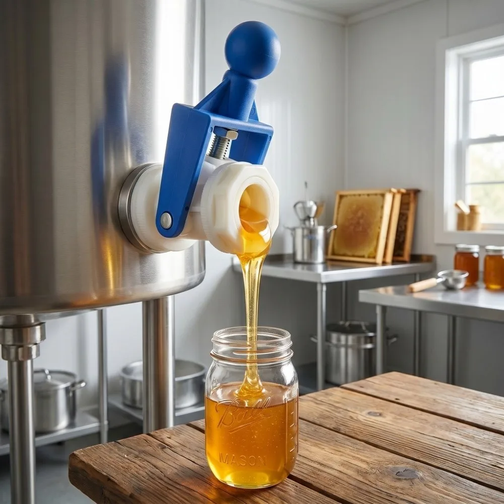 Plastic Honey Gate Valve Good Airtightness Leak-Proof Plastic Honey Valve Durable Honey Extractor Gate Beekeeping
Plastic Honey Gate Valve Good Airtightness Leak-Proof Plastic Honey Valve Durable Honey Extractor Gate Beekeeping