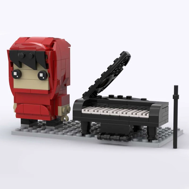 MOC Creative Celebrity Concert Piano Playing Scene Building Block Set Jay Chou Brickheadz Cartoon Doll DIY Kid Toy Birthday Gift
MOC Creative Celebrity Concert Piano Playing Scene Building Block Set Jay Chou Brickheadz Cartoon Doll DIY Kid Toy Birthday Gift