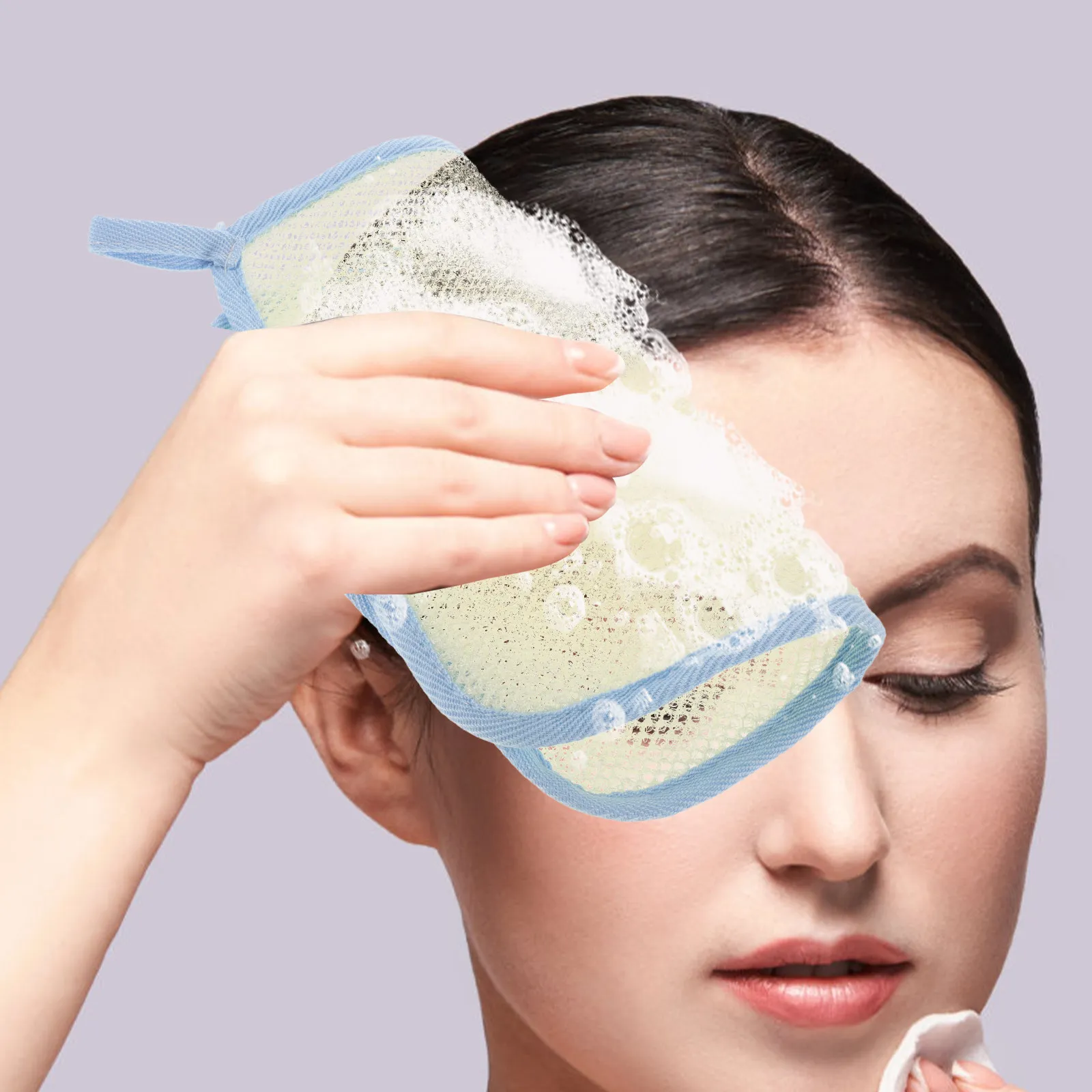 Набор из 4 мочалок-мешочков для мытья с эффектом пены, двухслойные нейлоновые мягкие отшелушивающие мочалки для тела и лица, многоразовые портативные полотенца для душа и ванны для ухода за кожей
Набор из 4 мочалок-мешочков для мытья с эффектом пены, двухслойные нейлоновые мягкие отшелушивающие мочалки для тела и лица, многоразовые портативные полотенца для душа и ванны для ухода за кожей