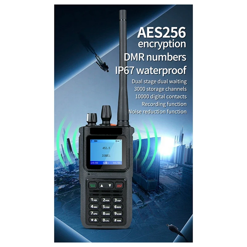 【Последнее место!】Новая цифровая рация DP999 DMR AES256 с шифрованием IP67, водонепроницаемая, 10 Вт, мощная, трансграничная, Type-C, вилка европейского стандарта
【Последнее место!】Новая цифровая рация DP999 DMR AES256 с шифрованием IP67, водонепроницаемая, 10 Вт, мощная, трансграничная, Type-C, вилка европейского стандарта