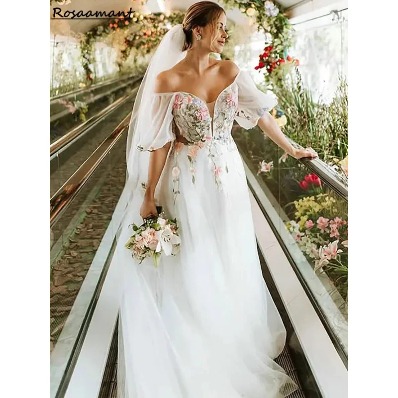 Gorgeous Illusion Short Sleeve A-Line Wedding Dresses Off The Shoulder Appliques Lace Bridal Gowns Robe De Mariée
Gorgeous Illusion Short Sleeve A-Line Wedding Dresses Off The Shoulder Appliques Lace Bridal Gowns Robe De Mariée