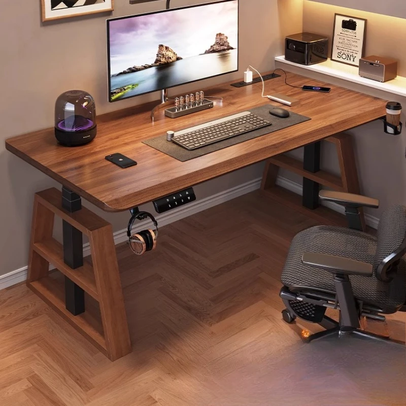 Solid wood electric lifting computer desk home smart desk e-sports office learning can be lifted
Solid wood electric lifting computer desk home smart desk e-sports office learning can be lifted