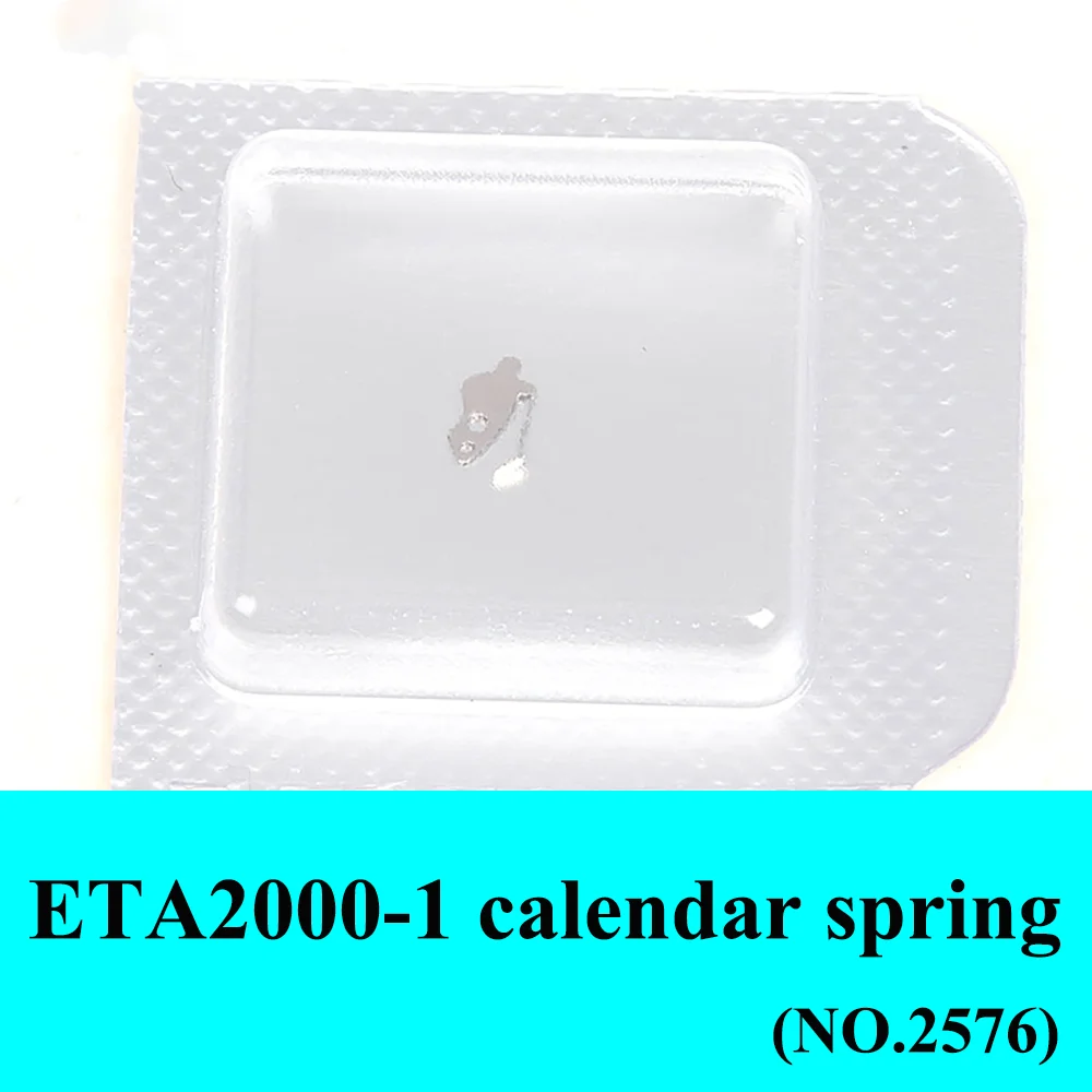Mechanical Watch Repair Parts Calendar Spring Suitable for ETA2000-1 Movement Head Spring Movement Accessories NO.2576
Mechanical Watch Repair Parts Calendar Spring Suitable for ETA2000-1 Movement Head Spring Movement Accessories NO.2576