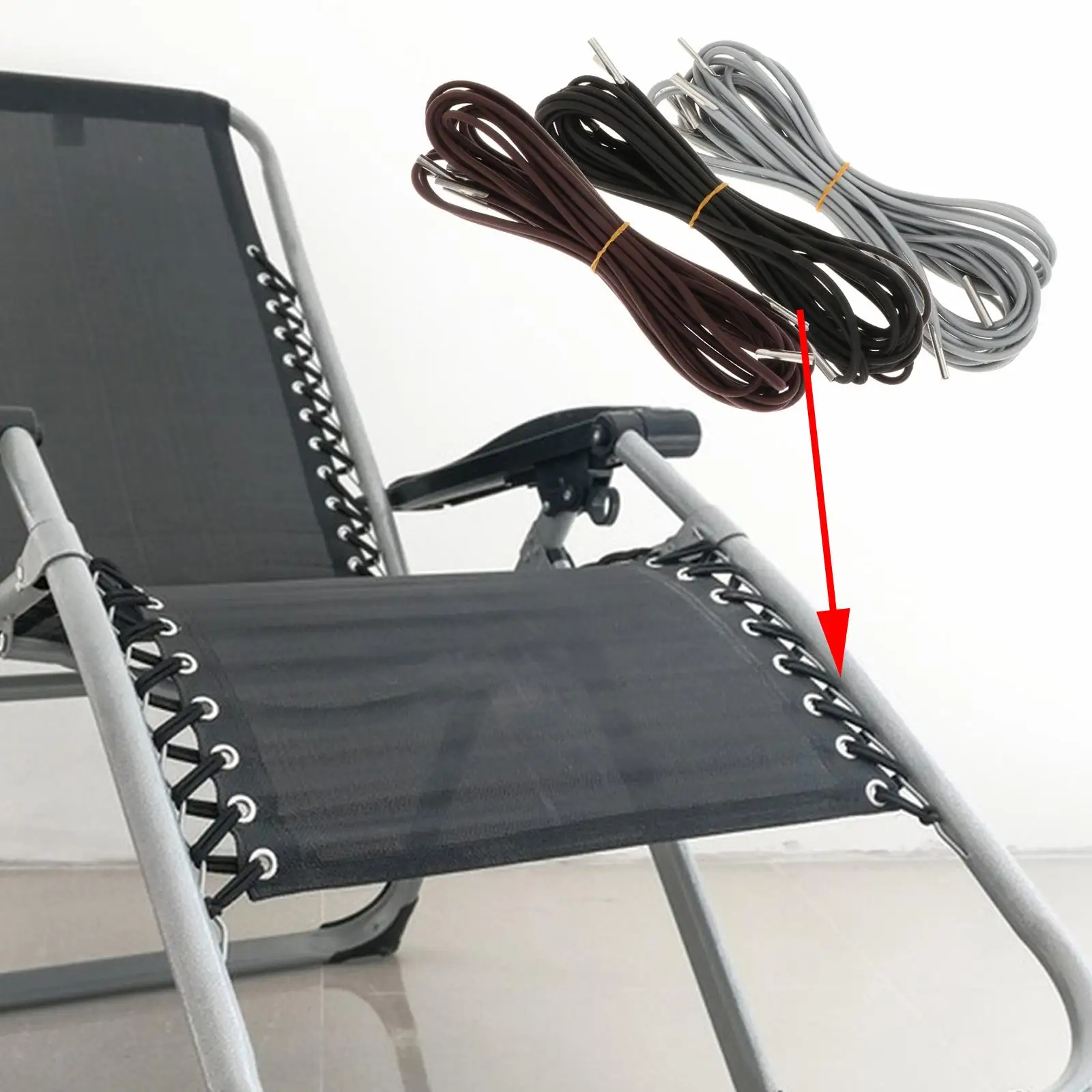 Durable Replacement Cords for Zero Gravity Chairs - Set of 4
Durable Replacement Cords for Zero Gravity Chairs - Set of 4
