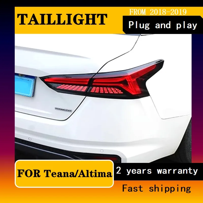 Car Styling for Tail Lamp for Nissan Teana LED Tail Light 2018-2021 Altima Rear Fog Brake Turn Signal Automotive Accessories
Car Styling for Tail Lamp for Nissan Teana LED Tail Light 2018-2021 Altima Rear Fog Brake Turn Signal Automotive Accessories