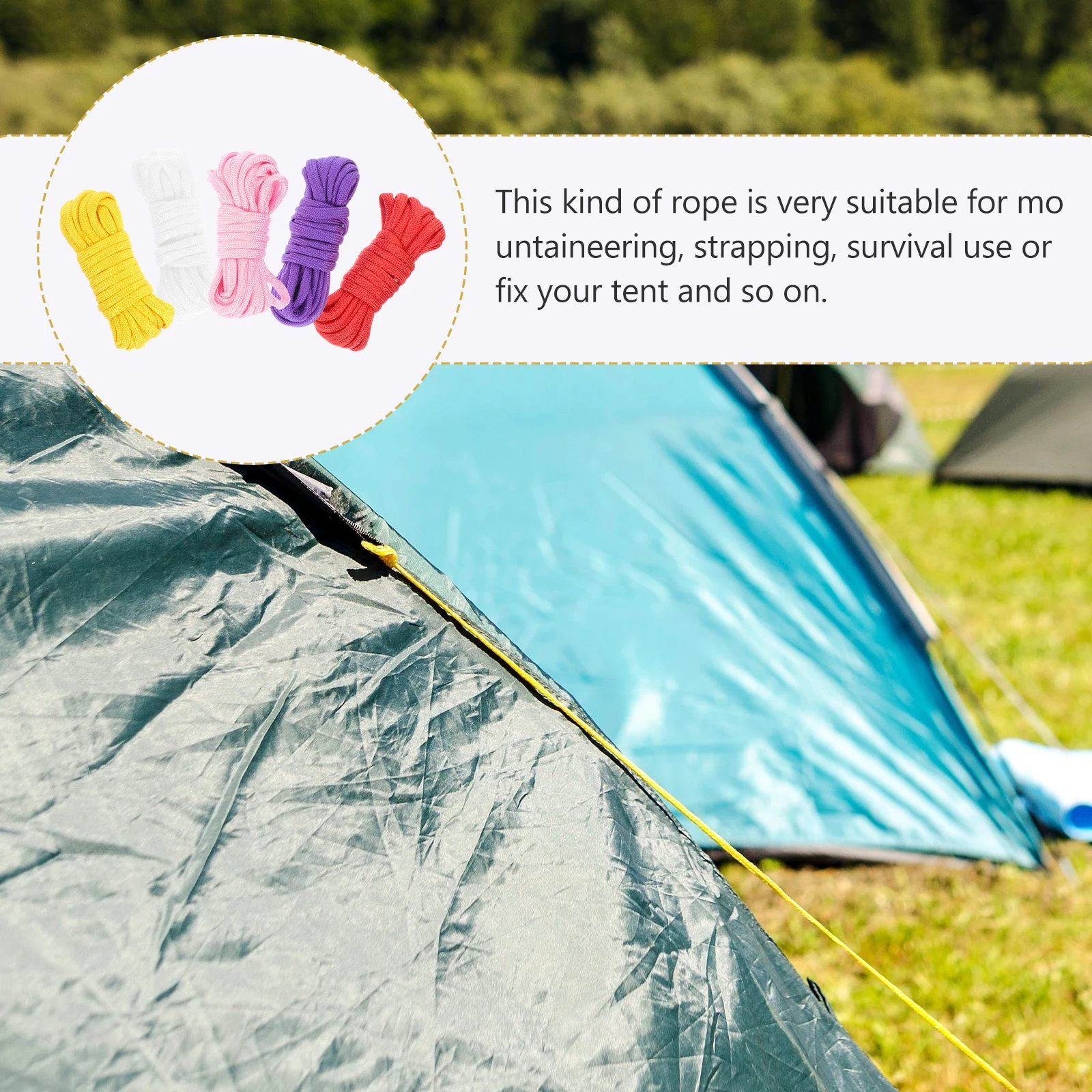 Safety Rope Tent Braided Polyester Outdoor Climbing Sturdy Emergency Survival Umbrella Rope Compact Portable Long Life
Safety Rope Tent Braided Polyester Outdoor Climbing Sturdy Emergency Survival Umbrella Rope Compact Portable Long Life