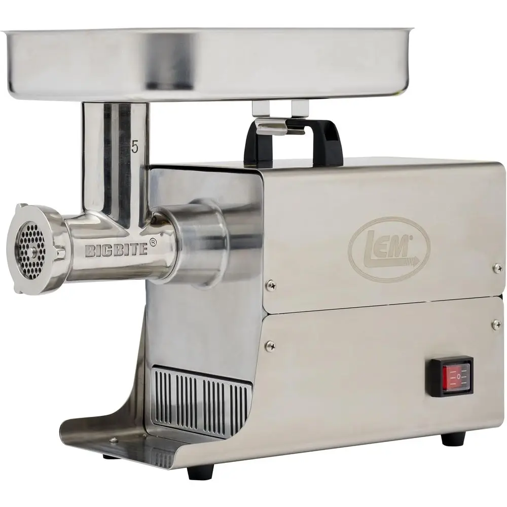 Products BigBite #5 Meat Grinder, 0.35 HP StainlSteel Electric Meat Grinder or Home Use, Compact ood Prr or Grinding, Sausage St
Products BigBite #5 Meat Grinder, 0.35 HP StainlSteel Electric Meat Grinder or Home Use, Compact ood Prr or Grinding, Sausage St