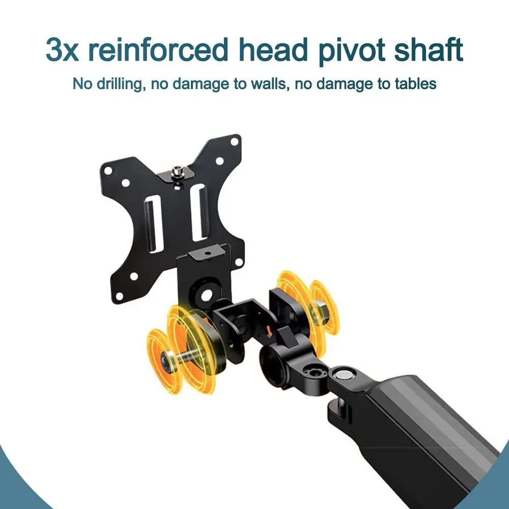 Adjustable Desktop Monitor Bracket 360 Rotation Bracket Floating Screen Effect Gas Spring Arm 13-32 Inch Screens Robotic Arm
Adjustable Desktop Monitor Bracket 360 Rotation Bracket Floating Screen Effect Gas Spring Arm 13-32 Inch Screens Robotic Arm