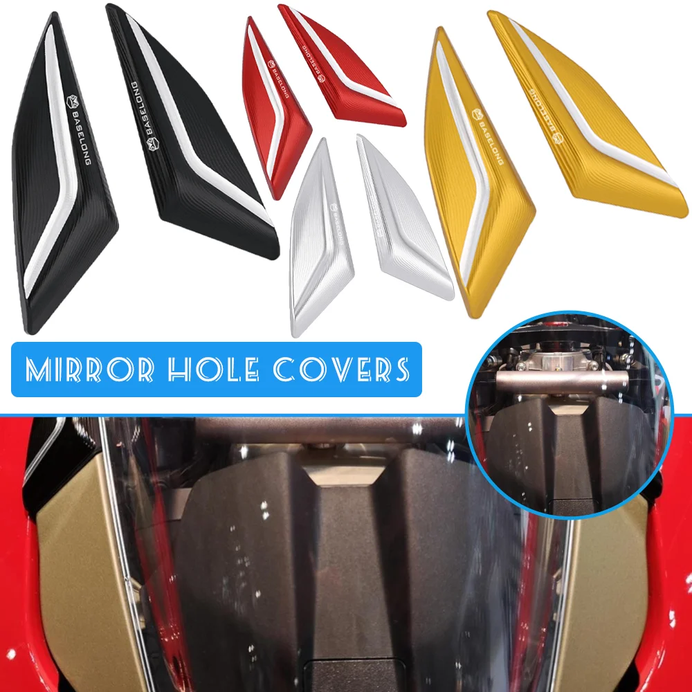 For DUCATI SUPERBIKE 955 Panigale V2 2020 2021 2022 Motorcycle Windscreen Driven Mirror Eliminators Cap Parts Mirror Hole Cover
For DUCATI SUPERBIKE 955 Panigale V2 2020 2021 2022 Motorcycle Windscreen Driven Mirror Eliminators Cap Parts Mirror Hole Cover