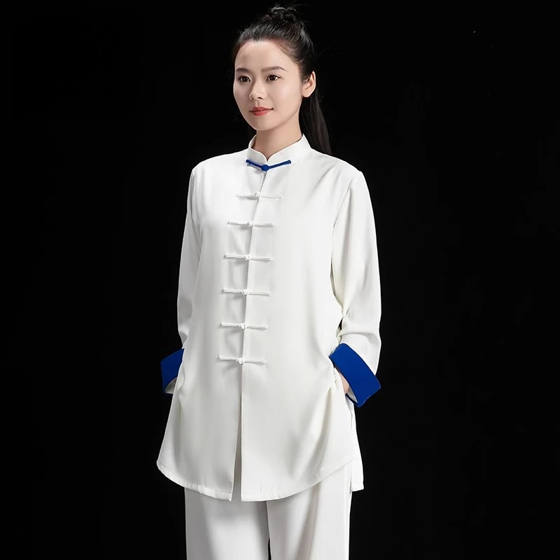 Tai Chi Kung Fu Suit Chinese Traditional Martial Arts Uniform for Women and Men Fluid Drape Breathable & Comfortable
Tai Chi Kung Fu Suit Chinese Traditional Martial Arts Uniform for Women and Men Fluid Drape Breathable & Comfortable