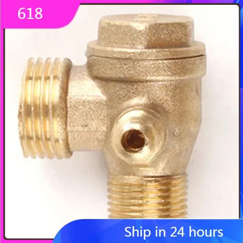 10*16*20 3-Port Brass Threaded Check Valve Air Compressor Tube Connect Air Pressure Tank Compressor Piston Pump Connector Tool
10*16*20 3-Port Brass Threaded Check Valve Air Compressor Tube Connect Air Pressure Tank Compressor Piston Pump Connector Tool