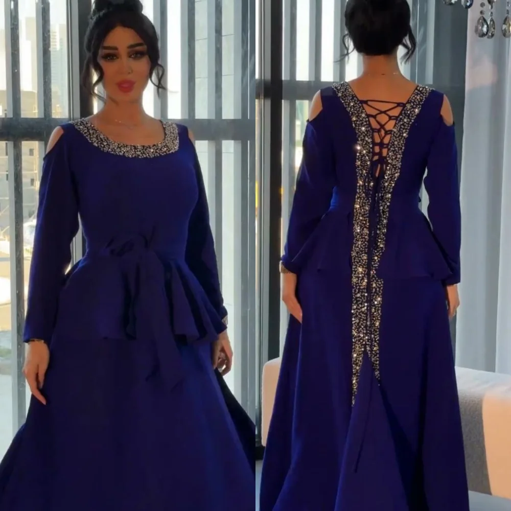 Customized Jersey Sequined Beading Ruched Prom A-line O-Neck Bespoke Occasion Gown Midi Dresses
Customized Jersey Sequined Beading Ruched Prom A-line O-Neck Bespoke Occasion Gown Midi Dresses