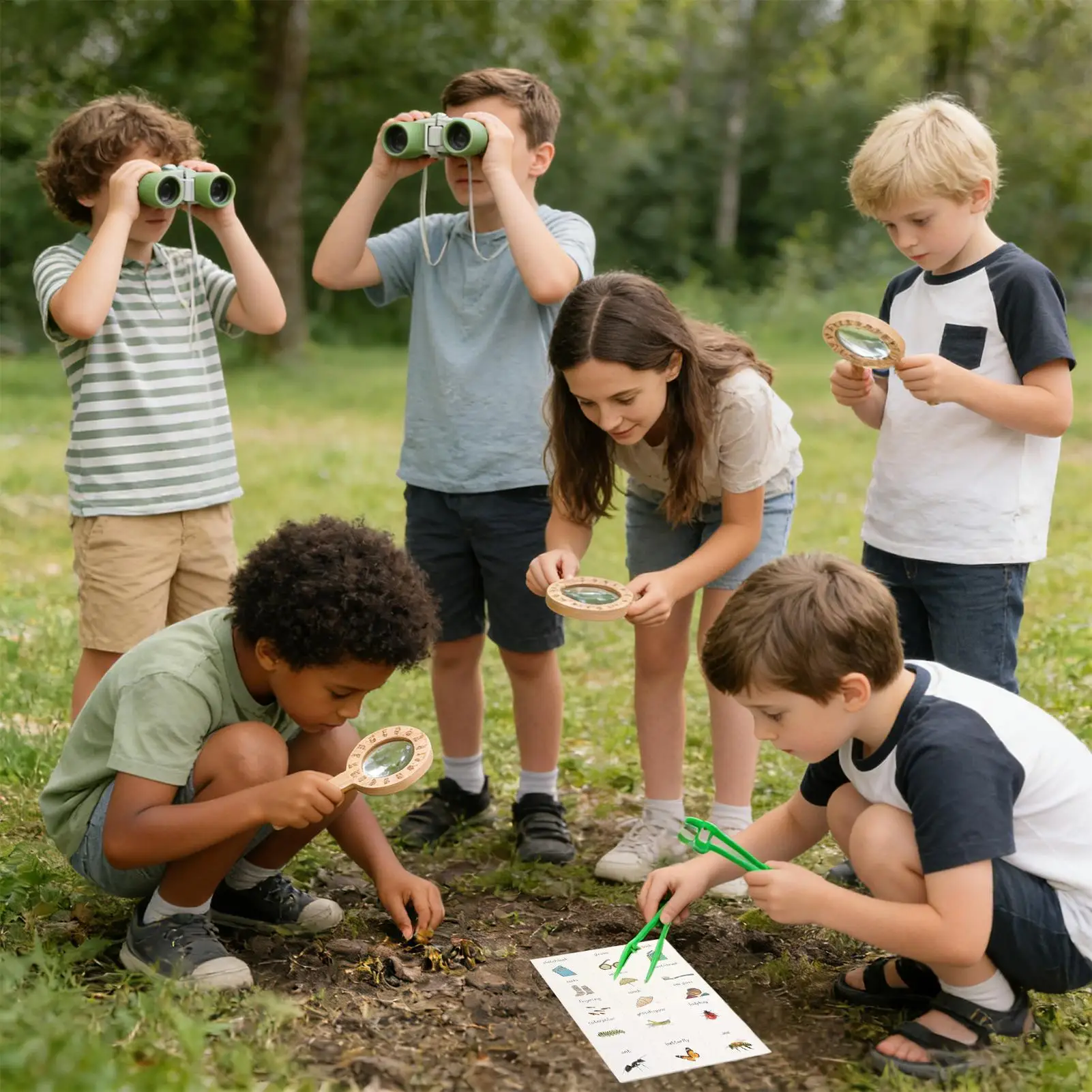 Набор для изучения природы для детей: развивающие интерактивные занятия для детей от 3 лет, для активного отдыха на природе
Набор для изучения природы для детей: развивающие интерактивные занятия для детей от 3 лет, для активного отдыха на природе