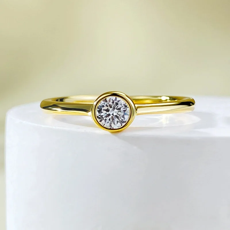 Minimalist 925 Pure Silver 0.5ct Lab-grown Diamond Bubble Rings for Women Gift Round Brilliant Moissanite Wedding Band Jewelry
Minimalist 925 Pure Silver 0.5ct Lab-grown Diamond Bubble Rings for Women Gift Round Brilliant Moissanite Wedding Band Jewelry