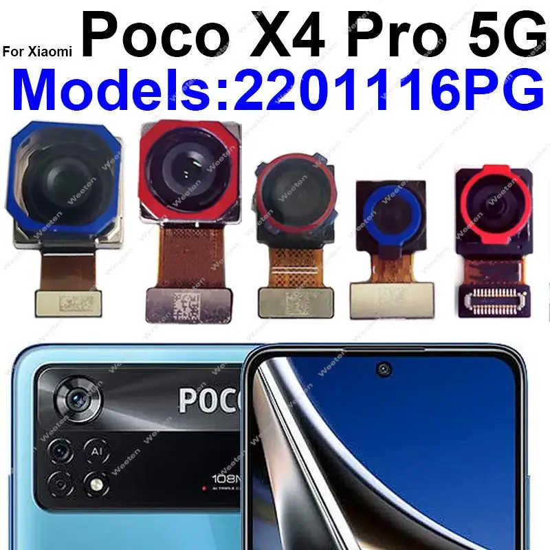 Для Xiaomi POCO X4 Pro 5G Первичная задняя Передняя камера задняя основная Передняя селфи ультраширокая камера гибкий кабель Запчасти
Для Xiaomi POCO X4 Pro 5G Первичная задняя Передняя камера задняя основная Передняя селфи ультраширокая камера гибкий кабель Запчасти