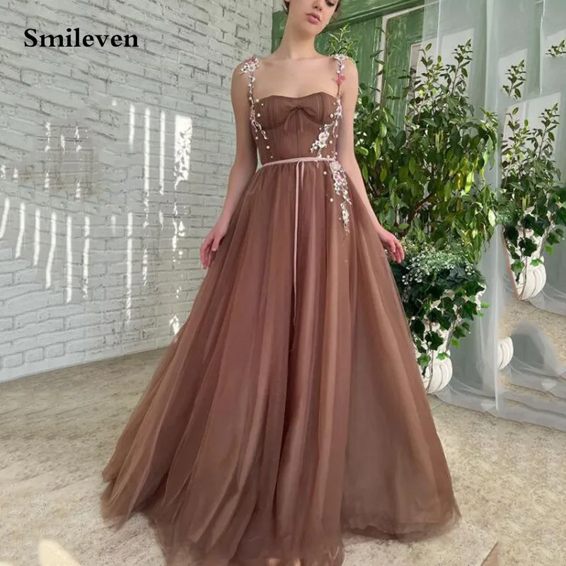 Smileven Lace Prom Dresses Spaghetti Straps Floor Length Evening Dress Elegant Sweetheart Neck Pearls Party Gowns 2022
Smileven Lace Prom Dresses Spaghetti Straps Floor Length Evening Dress Elegant Sweetheart Neck Pearls Party Gowns 2022