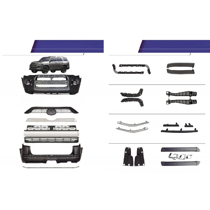 High Quality Upgr Front Rear Bumper Hood Grill Body Kit Bodykit 4Runner Sr Limited
High Quality Upgr Front Rear Bumper Hood Grill Body Kit Bodykit 4Runner Sr Limited