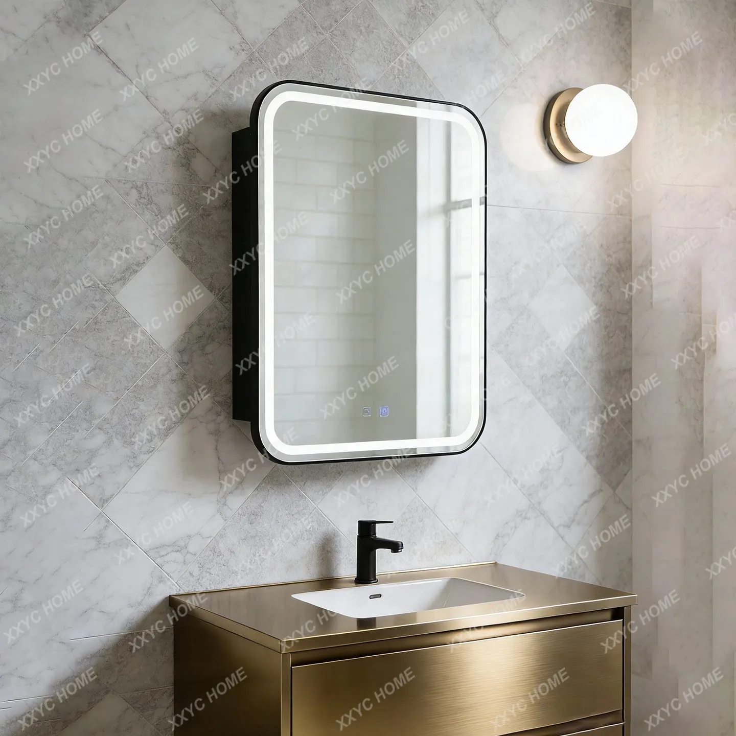 XX Separate bathroom mirror Wall-mounted bathroom mirror
XX Separate bathroom mirror Wall-mounted bathroom mirror