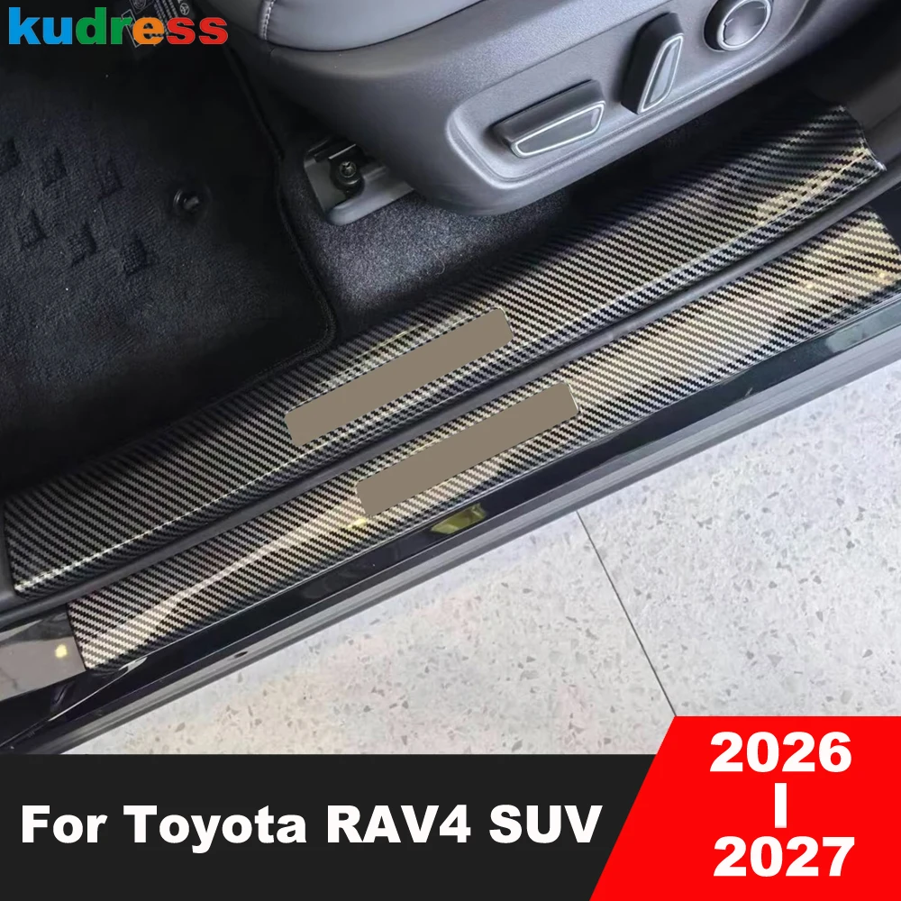 For Toyota RAV4 RAV 4 SUV 2026 2027 Steel Car Door Sill Pedal Plate Cover Trim Door Entry Scuff Protective Guard Pad Accessories
For Toyota RAV4 RAV 4 SUV 2026 2027 Steel Car Door Sill Pedal Plate Cover Trim Door Entry Scuff Protective Guard Pad Accessories