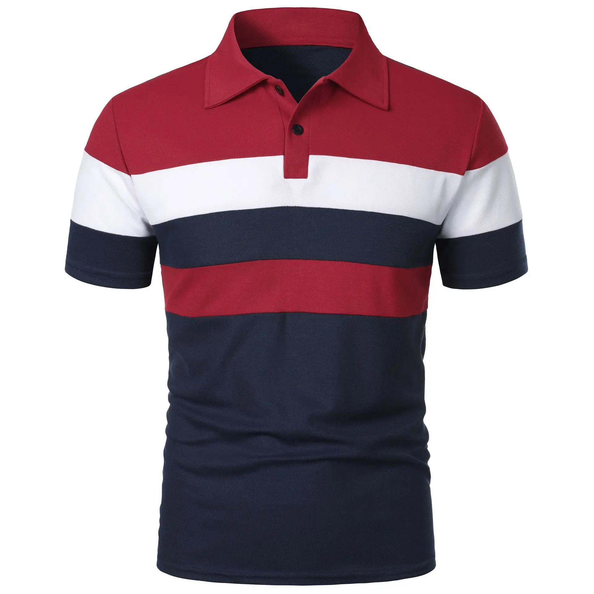 Fashion Stripe Contrast Color Men Polo Shirt Slim Casual Business Polos Male Short Sleeve Lapel Men's T-Shirt Summer Daily Tee
Fashion Stripe Contrast Color Men Polo Shirt Slim Casual Business Polos Male Short Sleeve Lapel Men's T-Shirt Summer Daily Tee