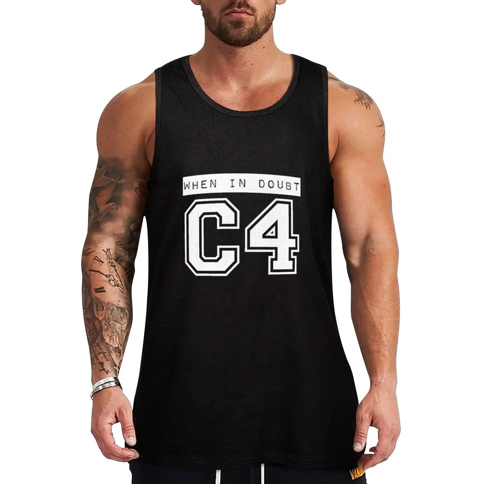 When In Doubt C4 Tank Top Sports Tank Top Moisture Wicking Quick Dry Shirt
When In Doubt C4 Tank Top Sports Tank Top Moisture Wicking Quick Dry Shirt