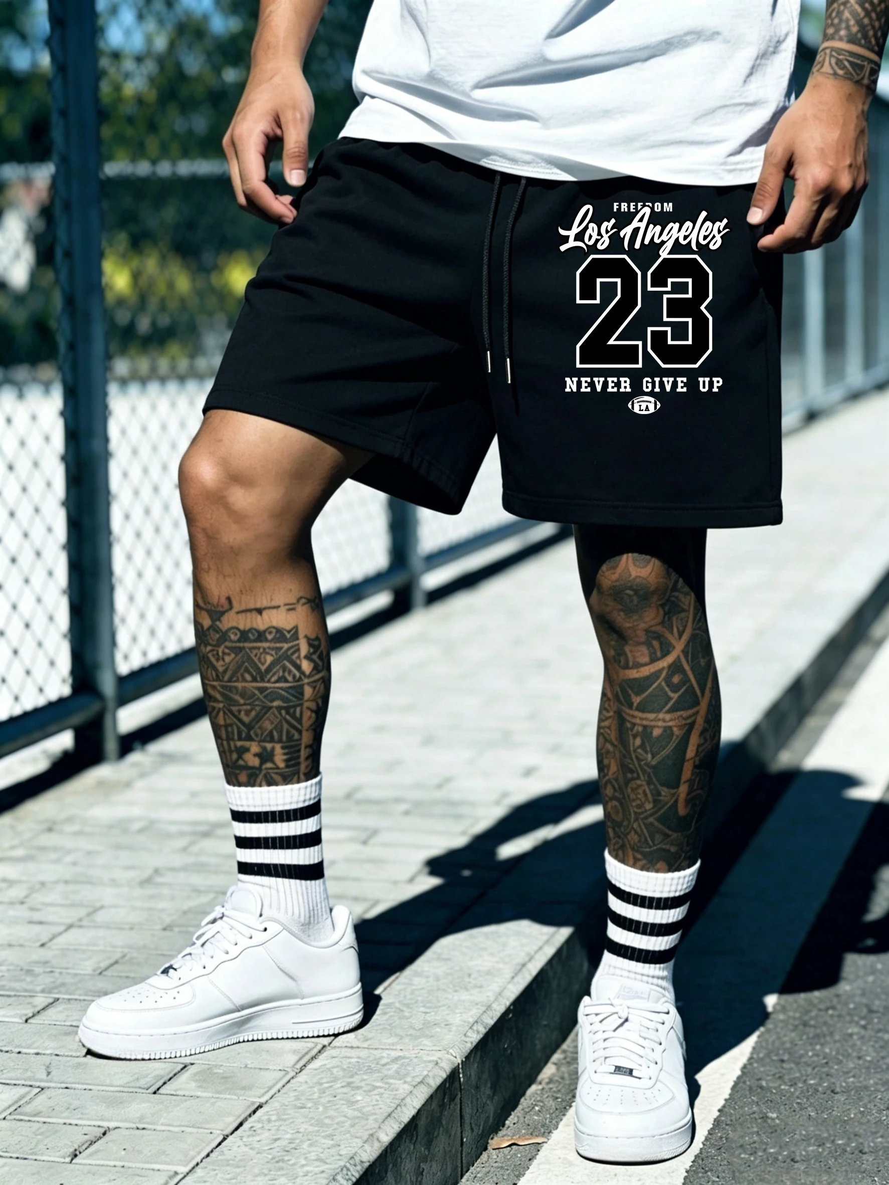 Freedom Never Give Up Printing Vintage Men Drawstring Wide-Leg Pants Sports Loose Basics Streetwear Unisex Fashion Clothing
Freedom Never Give Up Printing Vintage Men Drawstring Wide-Leg Pants Sports Loose Basics Streetwear Unisex Fashion Clothing