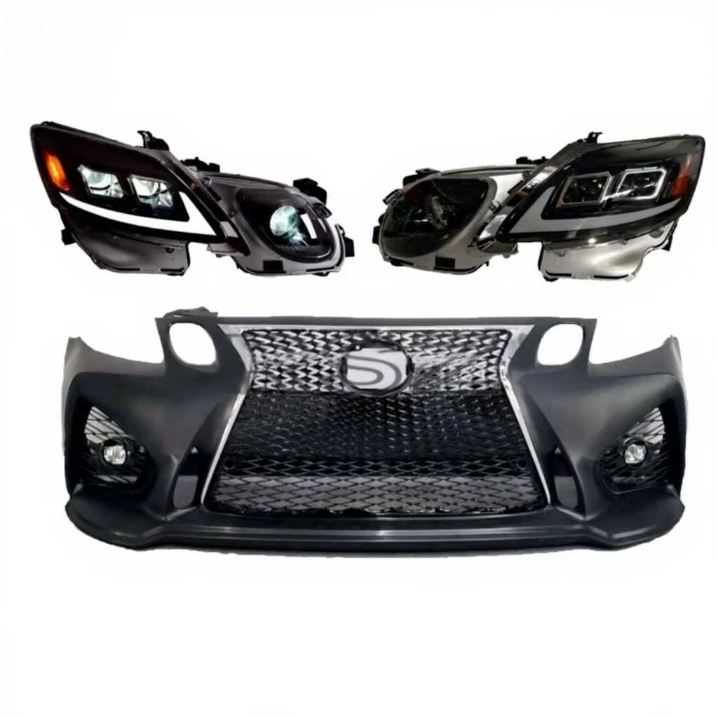 RAYSEZE GS Body Kit for 2007 2012 Gs430 Gs450 Gs300 Upgrade Sport Grille Front Bumper Fog Lamp Modified Led Headlamp
RAYSEZE GS Body Kit for 2007 2012 Gs430 Gs450 Gs300 Upgrade Sport Grille Front Bumper Fog Lamp Modified Led Headlamp