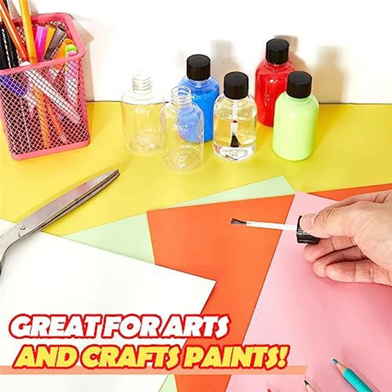 A26F-24 Pcs Glue Bottles 1.7 Oz Art Empty Paint Bottles With Brushes Glue Toddlers Kids Art Crafts Supplies
A26F-24 Pcs Glue Bottles 1.7 Oz Art Empty Paint Bottles With Brushes Glue Toddlers Kids Art Crafts Supplies