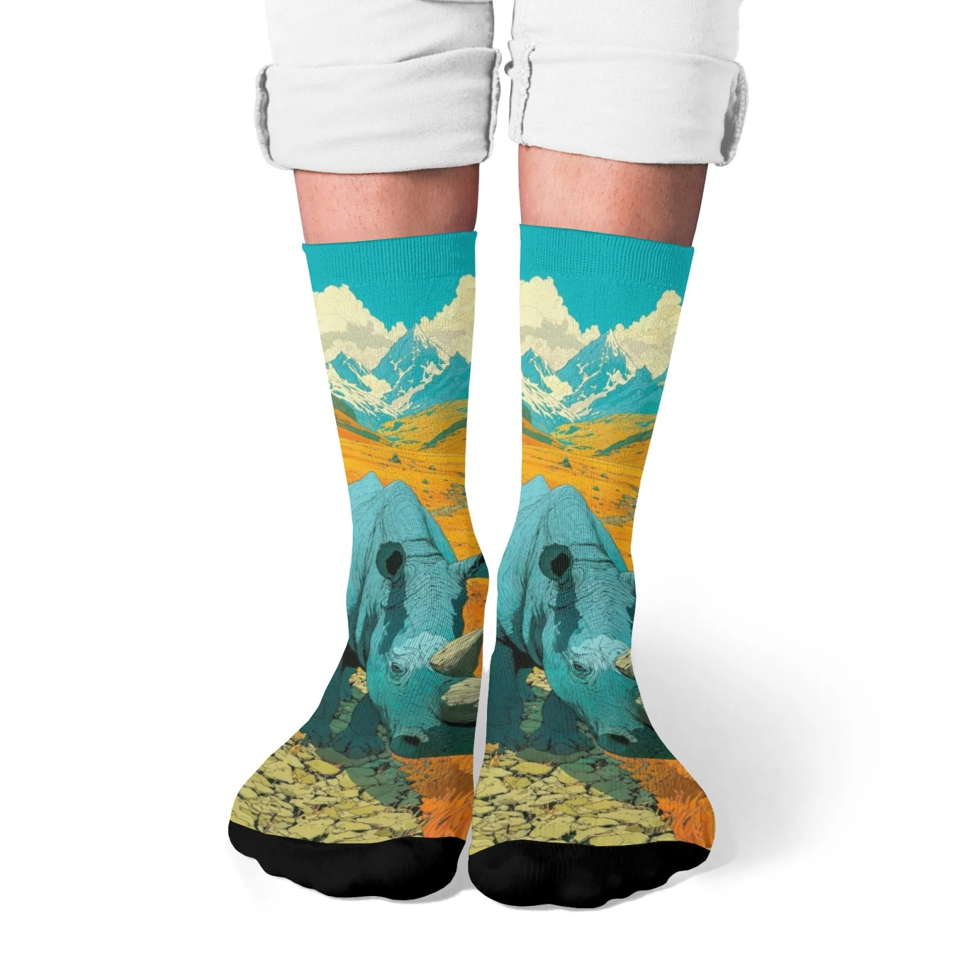 Носки унисекс в стиле ретро Wild Rhino Art Crew Trippy Animal Art с синими оранжевыми тонами, мягкие и теплые для ежедневного использования и любителей природы
Носки унисекс в стиле ретро Wild Rhino Art Crew Trippy Animal Art с синими оранжевыми тонами, мягкие и теплые для ежедневного использования и любителей природы