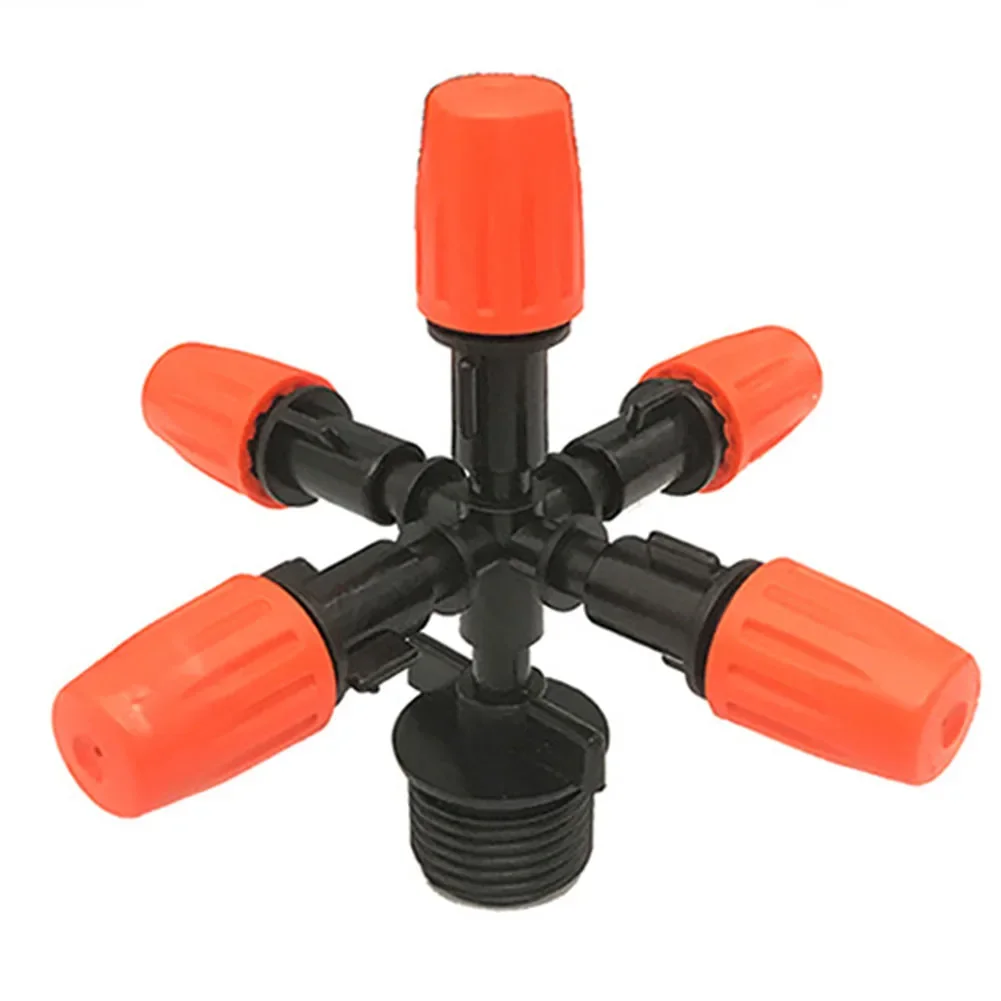 Garden Sprayer Garden Sprinkler Nozzle Agricultural Irrigation Watering 5-Head Automatic Atomization Dust Removal Cooling
Garden Sprayer Garden Sprinkler Nozzle Agricultural Irrigation Watering 5-Head Automatic Atomization Dust Removal Cooling