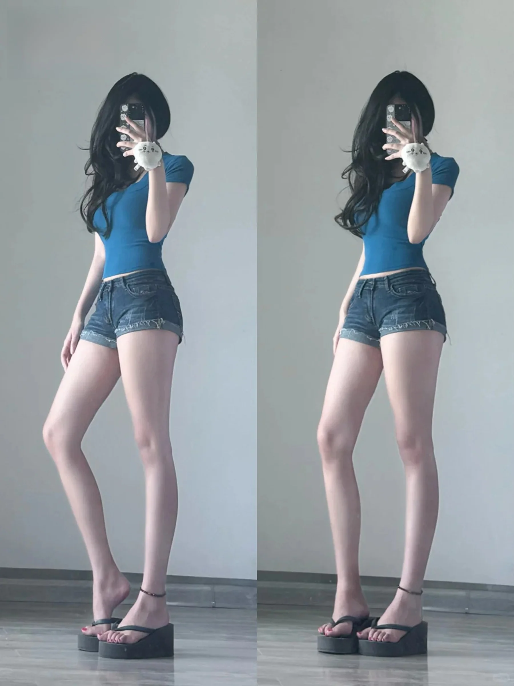 Millennium Blue American Retro Hot Girl Denim Shorts Women's Tight Slimming Butt-hugging Summer Cuffed Hot Pants
Millennium Blue American Retro Hot Girl Denim Shorts Women's Tight Slimming Butt-hugging Summer Cuffed Hot Pants
