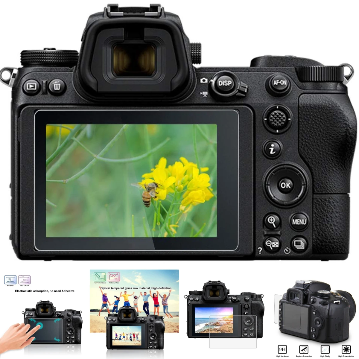 For Nikon Z9/Z8/Z7/Z6II/Z6/Z5/Zf/Z7ii 9H Screen Protector - Self-Healing Coating, Scratch Resistant
For Nikon Z9/Z8/Z7/Z6II/Z6/Z5/Zf/Z7ii 9H Screen Protector - Self-Healing Coating, Scratch Resistant
