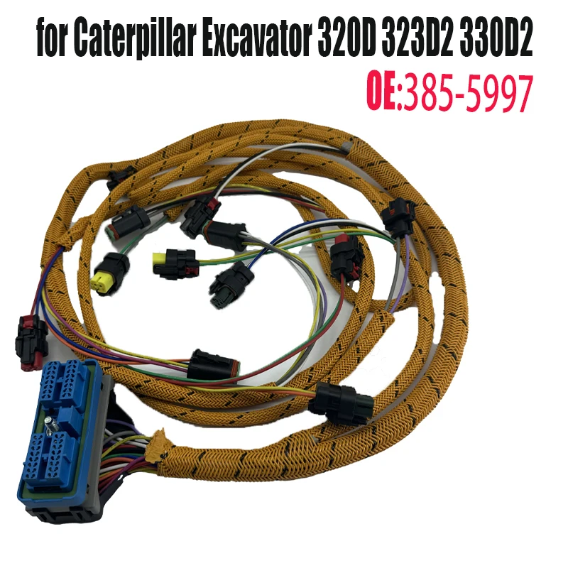 385-5997 3855997 Engine C7.1 Wire harness for Caterpillar excavator 323D2L 535D 545D 924K 930K 938K 950GC
385-5997 3855997 Engine C7.1 Wire harness for Caterpillar excavator 323D2L 535D 545D 924K 930K 938K 950GC