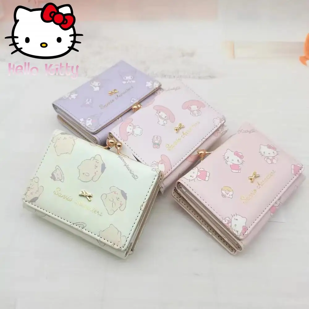 Sanrio Hello Kitty New Mini Wallet Luxury Brand Women Zero Wallet Multi Functional Cartoon Card Bag Large Capacity Zero Wallet
Sanrio Hello Kitty New Mini Wallet Luxury Brand Women Zero Wallet Multi Functional Cartoon Card Bag Large Capacity Zero Wallet