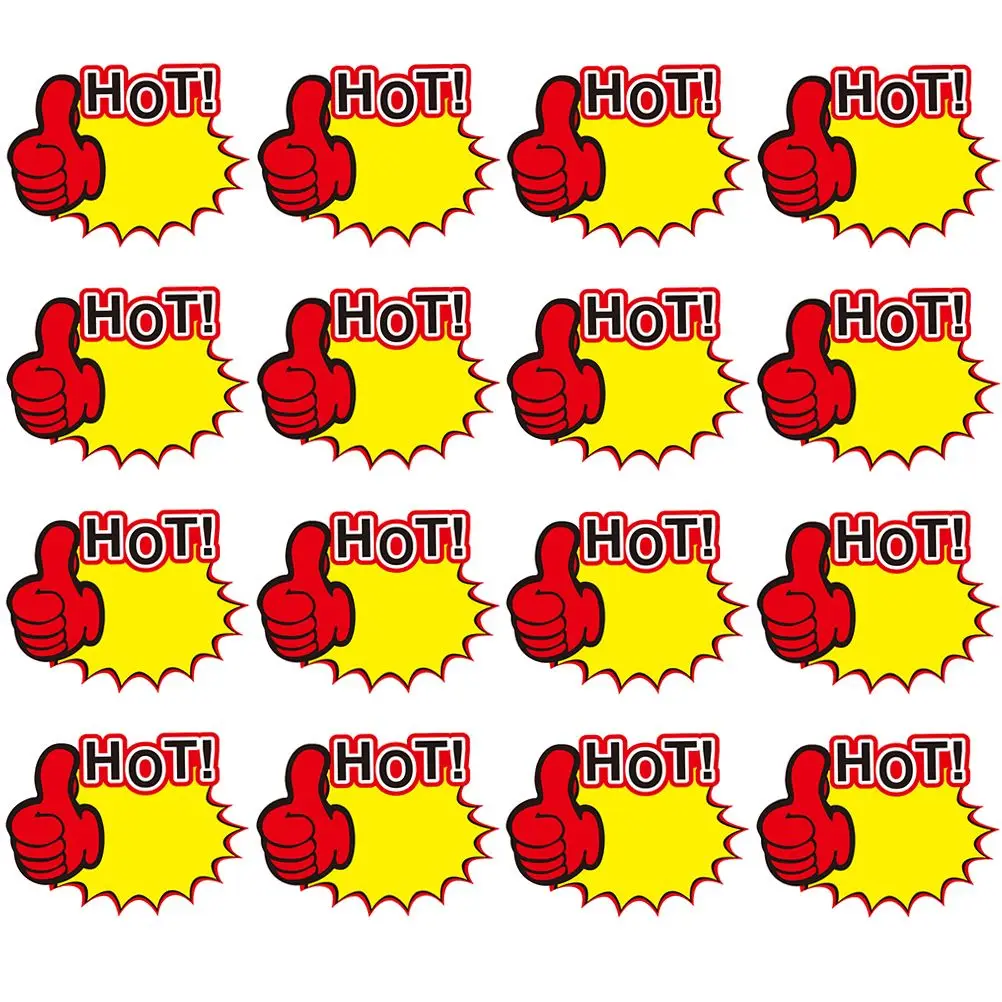 50 Pcs Tag Shop Tags White Card Promotional Sticker Advertising Advertising Stickers Signs Retail Sales Event Labels
50 Pcs Tag Shop Tags White Card Promotional Sticker Advertising Advertising Stickers Signs Retail Sales Event Labels