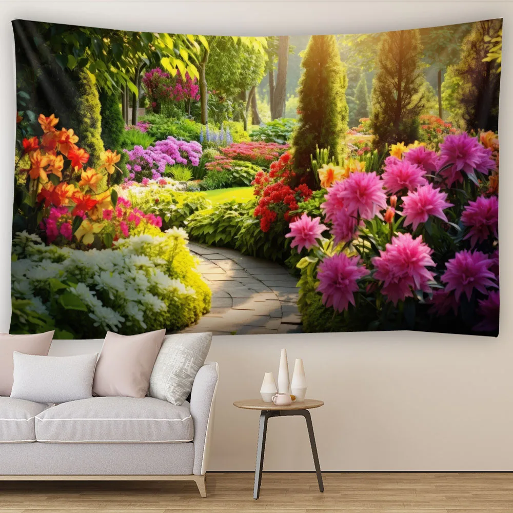 Large Garden Forest Tapestry Hippie Natural Scenery Wall Hanging Landscape Multi-Size Art Wall Cloth for Home Decor
Large Garden Forest Tapestry Hippie Natural Scenery Wall Hanging Landscape Multi-Size Art Wall Cloth for Home Decor