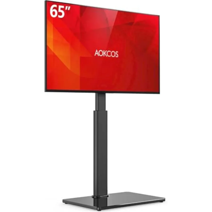 Напольная подставка для телевизоров 32-65 дюймов с поворотным механизмом, 8 уровней регулировки высоты, угловая, компактная, для гостиной/спальни
Напольная подставка для телевизоров 32-65 дюймов с поворотным механизмом, 8 уровней регулировки высоты, угловая, компактная, для гостиной/спальни