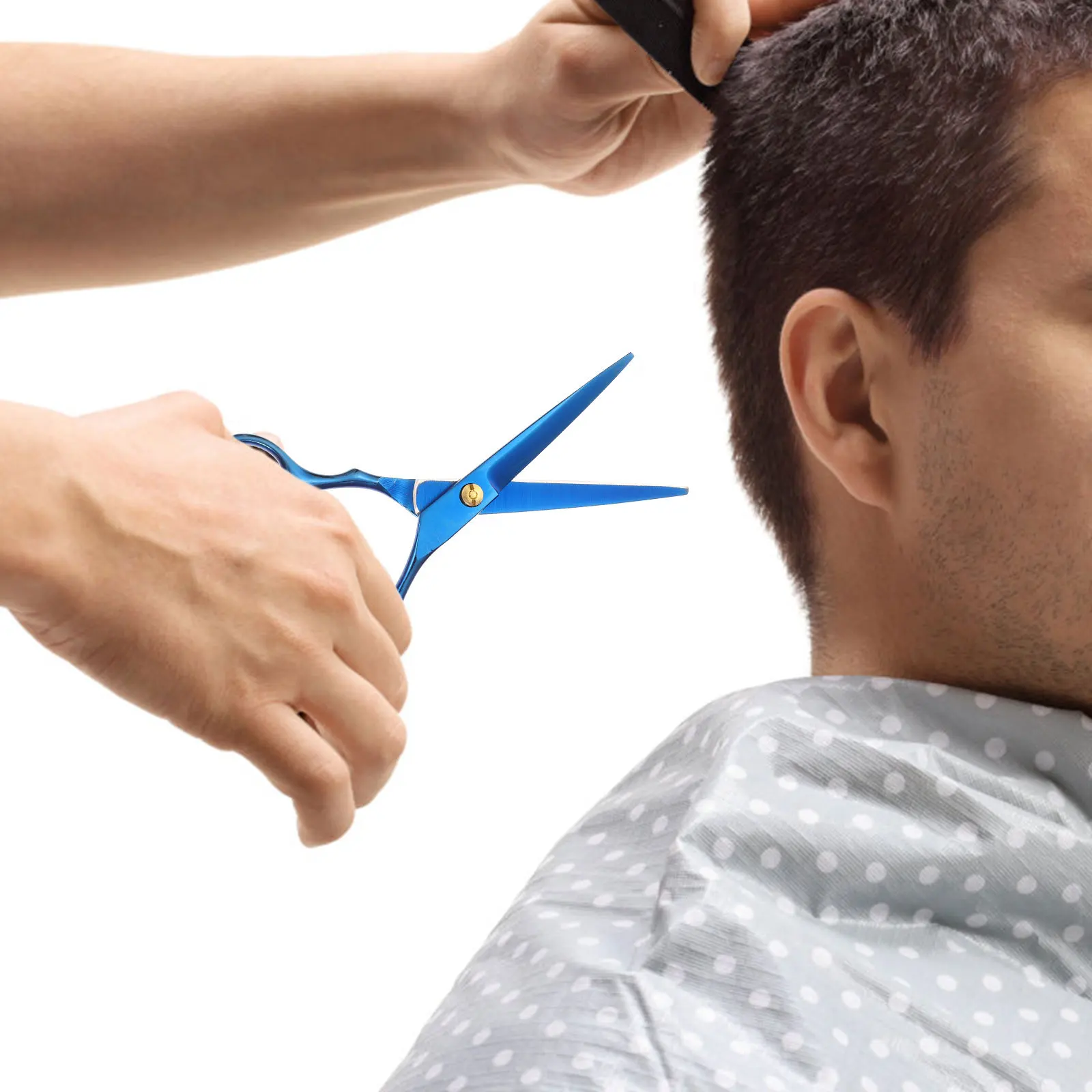 Professional Hair Scissors for Haircutting Stainless Steel Barber Shears Smooth Edge Ergonomic Design Salon Home Use Hair
Professional Hair Scissors for Haircutting Stainless Steel Barber Shears Smooth Edge Ergonomic Design Salon Home Use Hair