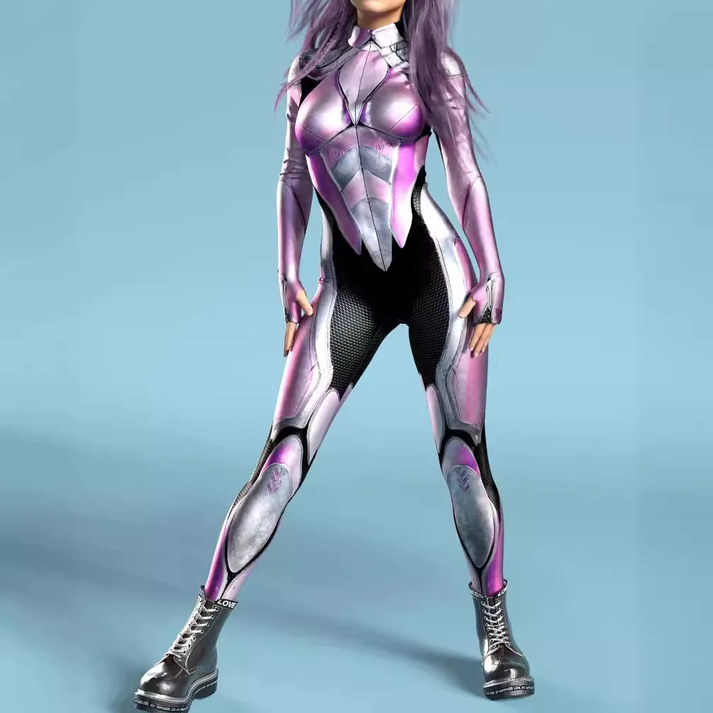Боди, костюм для косплея, привлекательный комбинезон Zentai с 3D принтом, необычный Женский карнавальный праздничный костюм на молнии спереди
Боди, костюм для косплея, привлекательный комбинезон Zentai с 3D принтом, необычный Женский карнавальный праздничный костюм на молнии спереди
