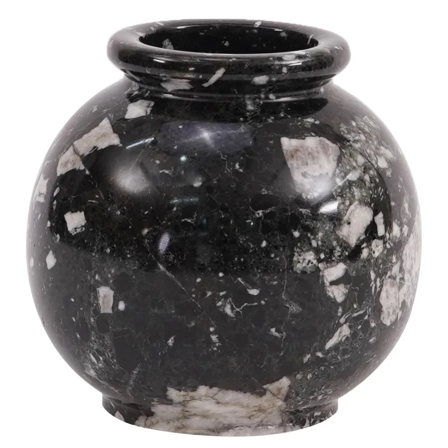 Marble Flower Vase 5 Inch Handmade Vases for Flowers, Pampas Grass and Artificial Plants - Small Decorative Bud Vase for Center
Marble Flower Vase 5 Inch Handmade Vases for Flowers, Pampas Grass and Artificial Plants - Small Decorative Bud Vase for Center