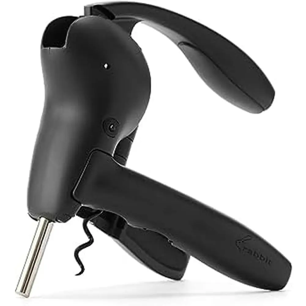 Ergonomic Wine Bottle Opener with Integrated Foil Cutter
Ergonomic Wine Bottle Opener with Integrated Foil Cutter