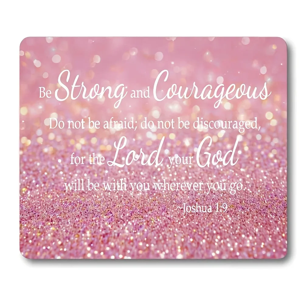 Anti-Slip Mouse Pad Rubber Base Inspirational Print for Home Office School Gift
Anti-Slip Mouse Pad Rubber Base Inspirational Print for Home Office School Gift