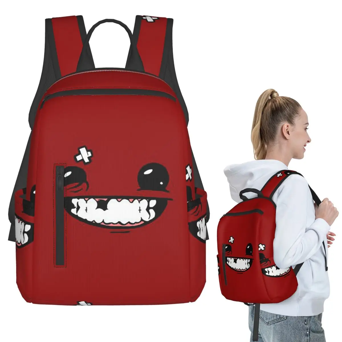 Game Cool Hot New Fresh Red Sexy Smile Backpack Student BookBag Children School Bag Computer Shoulder Bags Men Women
Game Cool Hot New Fresh Red Sexy Smile Backpack Student BookBag Children School Bag Computer Shoulder Bags Men Women