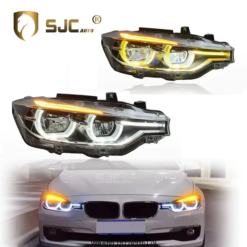 New Auto Parts for 3 Series F30 F35 LED Headlight 2013-2015 Upgrade Angel Eye Yellow White Daytime Running Light
New Auto Parts for 3 Series F30 F35 LED Headlight 2013-2015 Upgrade Angel Eye Yellow White Daytime Running Light
