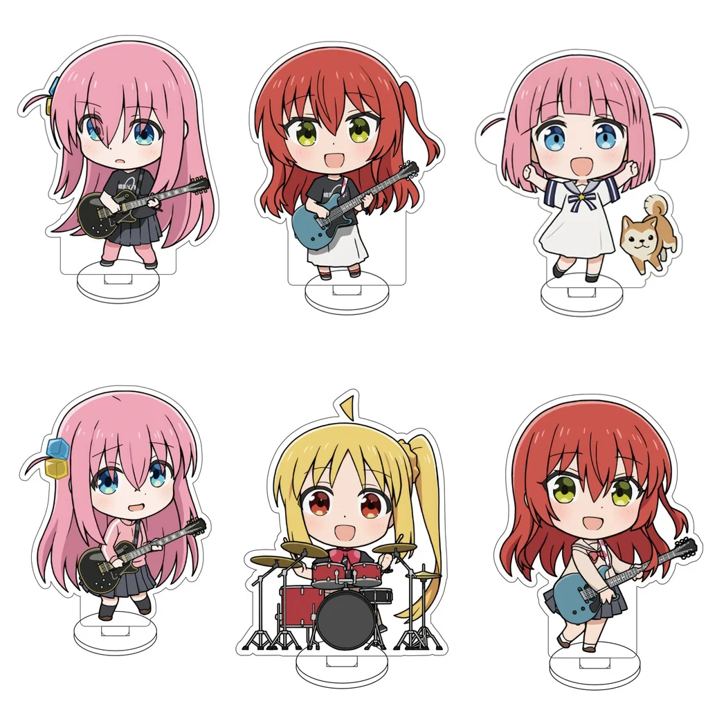 10CM Anime Bocchi the Rock! Gotō Hitori Kita Ikuyo Ijichi Nijika Gotō Futari Cos Acrylic Figure Stand Cute Gifts Ornaments
10CM Anime Bocchi the Rock! Gotō Hitori Kita Ikuyo Ijichi Nijika Gotō Futari Cos Acrylic Figure Stand Cute Gifts Ornaments